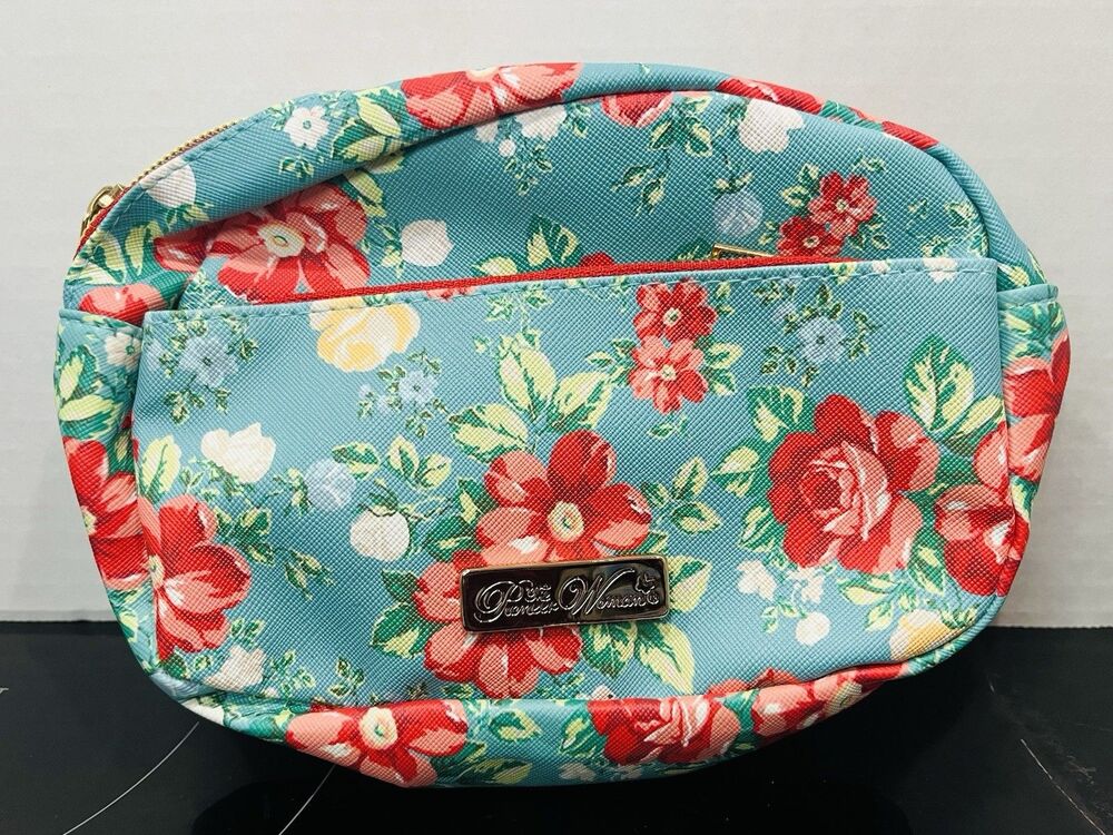 The Pioneer Woman Floral Cosmetic Bag Makeup Bag Storage